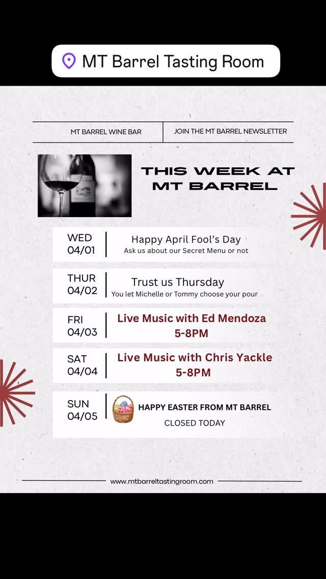 Your plans this week just found you ✨
Live music, curated pours, and flavors you didn’t know you needed.

Lights low. Wine flowing. Vibes unmatched.

Don’t just watch it… come experience it.
#winebar #winelovers #livemusic 
#trending #goodtimes